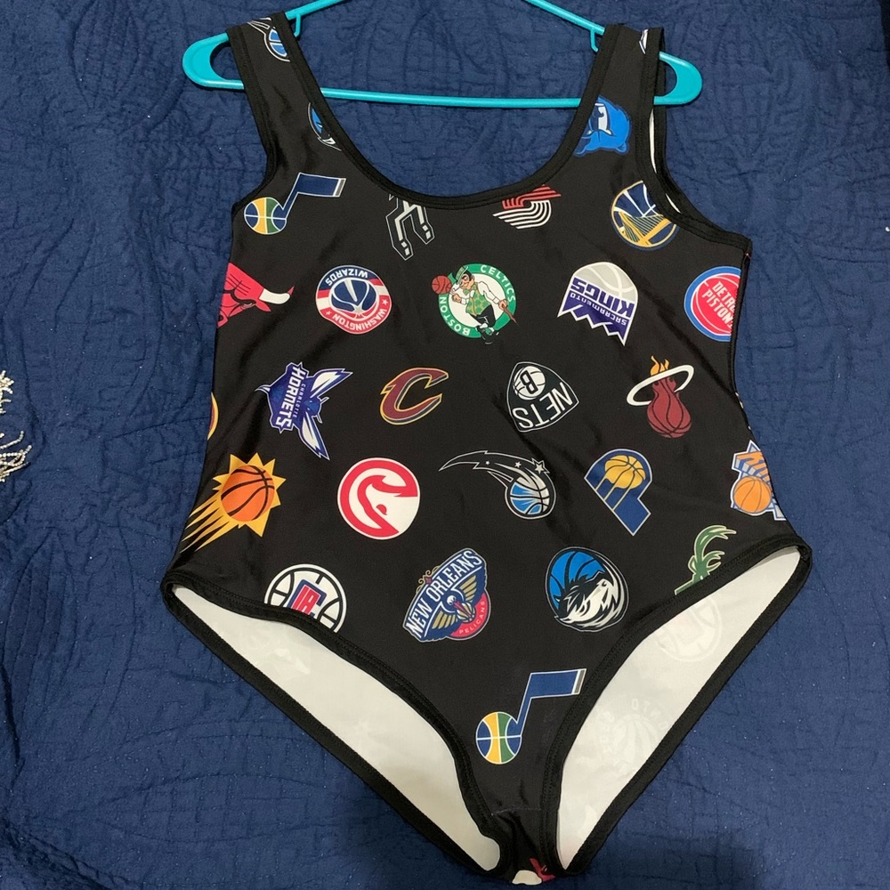 Womens NBA one piece body suit.